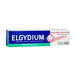 ELGYDIUM DENTIFRICE APAISANT GENCIVES IRRITEES 75 ML pharmashop 1