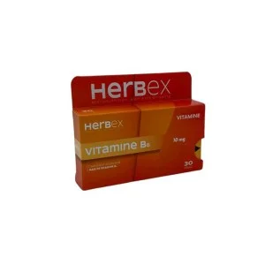 HERBEX VITAMINE B6 10MG 30 GELULES-pharmashop