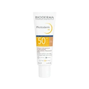 BIODERMA PHOTODERM M GEL CREME TEINTE DOREE SPF50+ 40ML-pharmashop