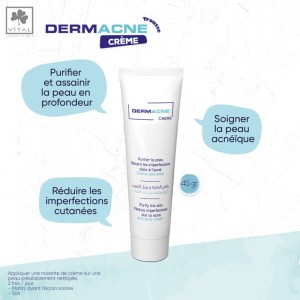 VITAL DERMACNE CREME 45GR-pharmashop