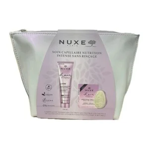 NUXE TROUSSE HAIR PRODIGIEUX LEAVE IN CREAM 100ML+BROSSE CHEVEUX-pharmashop