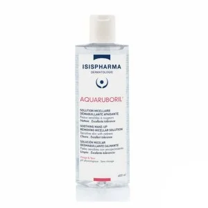 ISIPHARMA AQUARUBORIL SOLUTION MICELLAIRE DEMAQUILLANTE 400ML-pharmashop
