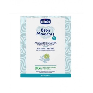 CHICCO EAU DE COLOGNE SANS ALCOOL BABY MOMENTS 0M+ 100ML PHARMASHOP