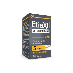 ETIAXIL DETRANSPIRANT MEN ROLL ON PEAUX SENSIBLES 15ML-pharmashop