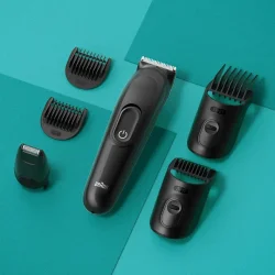 BRAUN TONDEUSE POUR BARBRE 6 EN 1 MGK3410 50 MINS AUTONOMIE