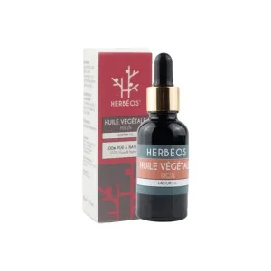 HERBEOS HUILE VEGETALE RICIN 30ML pharmashop