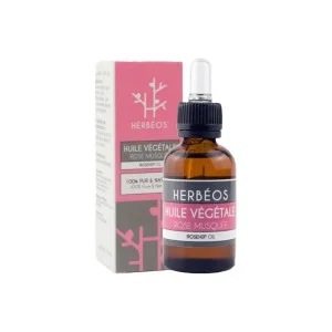 HERBEOS HUILE VEGETALE ROSE MUSQUEE 30ML pharmashop