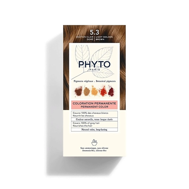 PHYTO PHYTOCOLOR 5.3 CHATAIN CLAIR DORE pharmashop