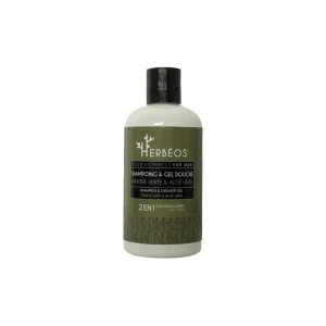 HERBEOS SHAMPOOING GEL DOUCHE HOMME 2EN1 25OML pharmashop