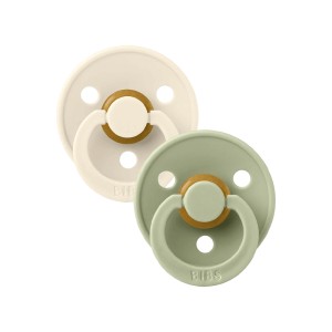BIBS 02 SUCETTES PACIFIER IVORY SAGE SIZE 3 pharmashop