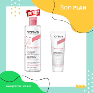 B.P NOREVA SENSIDIANE CREME RICHE 40ML+EAU MICELLAIRE 400ML (OFFERT) pharmashop