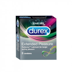 DUREX PRESERVATIF EXTENDED PLEASURE B/3