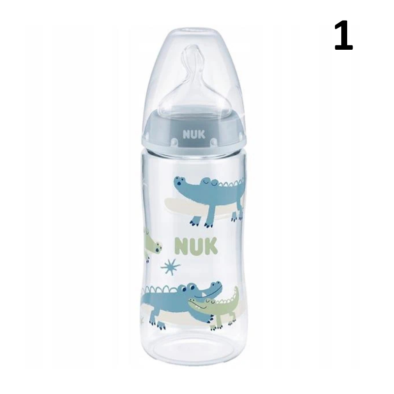 NUK FIRST CHOICE+ BIBERON TEMPERATURE CONTROL 0-6M 300ML NUK FIRST CHOICE+ BIBERON TEMPERATURE CONTROL 0-6M 300ML