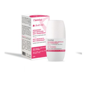 CLARENIA DEODORANT ANTI REPOUSSE ANTI TRANSPIRANT 50ML pharmashop