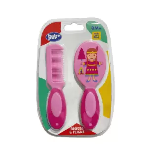 BABY PUR BROSSE ET PEIGNE 0M+ BD81011 PHARMASHOP