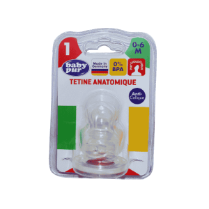 BABY PUE TETINE ANATOMIQUE ANTI COLIQUE 0-6M 10457-00-50 PHARMASHOP