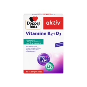 AKTIV VITAMINE K2+D3 30 COMPRIMES pharmashop