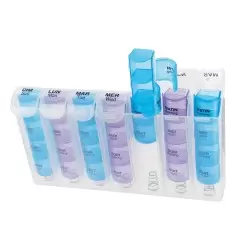 ANYCARE PILULIER HEBDOMADAIRE BLEU 4 CASES 7 JOURS
              data-full-size-image-url=