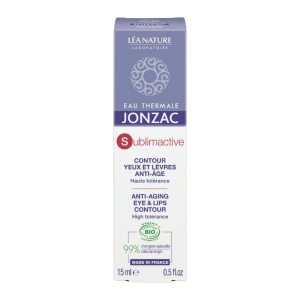 JONZAC SUBLIMACTIVE CONTOUR YEUX ET LEVRES ANTI-AGE 15ML PHARMASHOP