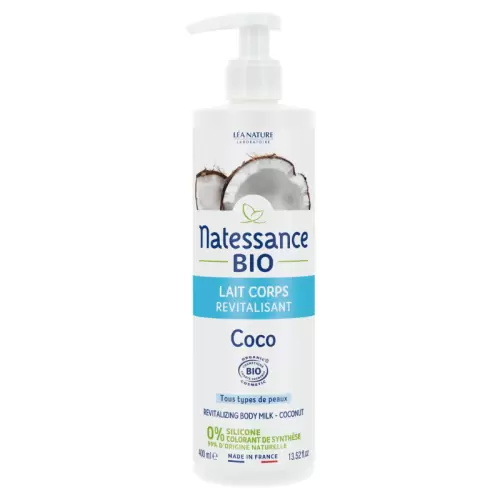 NATESSANCE LAIT CORPS REVITALISANT COCO 400ML