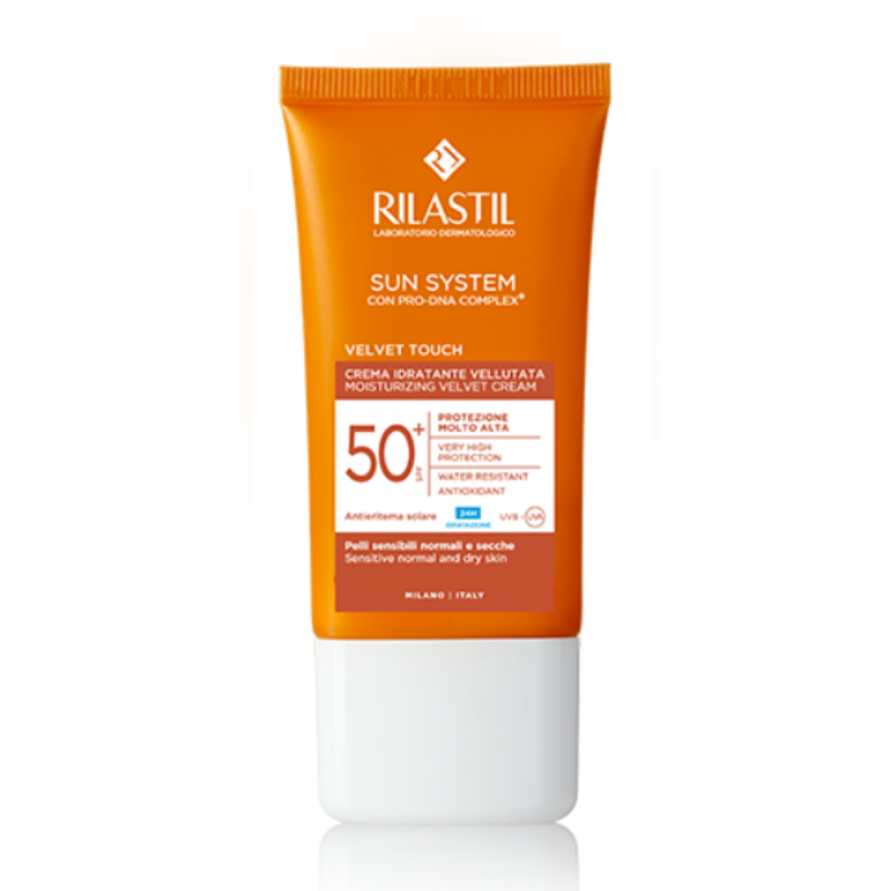 RILASTIL SUN SYSTEM VELVET TOUCH SPF50+ 50ML PHARMASHOP RILASTIL SUN SYSTEM VELVET TOUCH SPF50+ 50ML PHARMASHOP