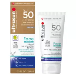 ULTRASUN FACE MINERAL SUNSCREEN SPF50 40ML PHARMASHOP