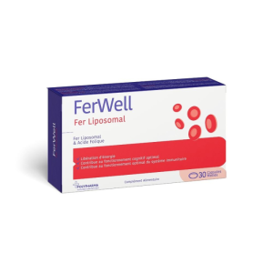 POLYPHARMA FERWELL FER LIPOSOMAL 30 CAPSULES PHARMASHOP