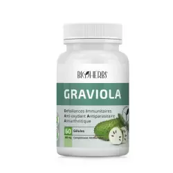 BIOHERBS GRAVIOLA 60 GELULES PHARMASHOP