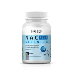 BIOHERBS N.A.C SELENIUM 30 GELULES PHARMASHOP