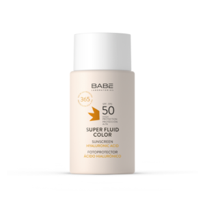 BABE SUPER FLUID COLOR PROTECTION SOLAIRE 50 SPF 50ML PHARMASHOP