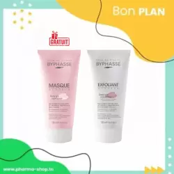 BYPHASSE HOME SPA EXPERIENCE EXFOLIANT DOUCEUR 150ML+MASQUE DOUCEUR FACE 150ML(OFFERT)
              data-full-size-image-url=