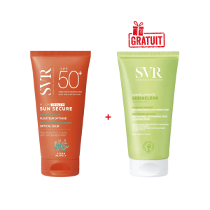 SVR SUN SECURE BLUR TEINTE SPF50+ 50ML+SEBIACLEAR CREME LAVANTE 55ML (OFFERT) pharmashop