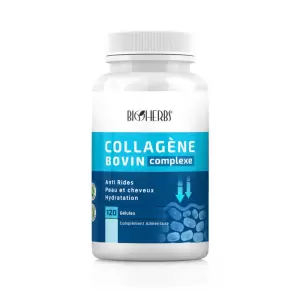 BIOHERBS COLLAGENE BOVIN COMPLEXE 120 GELULES  PHARMASHOP