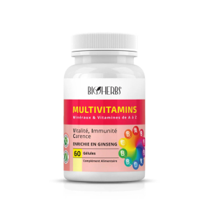BIOHERBS MULTIVITAMINS 60 GELULES PHARMASHOP