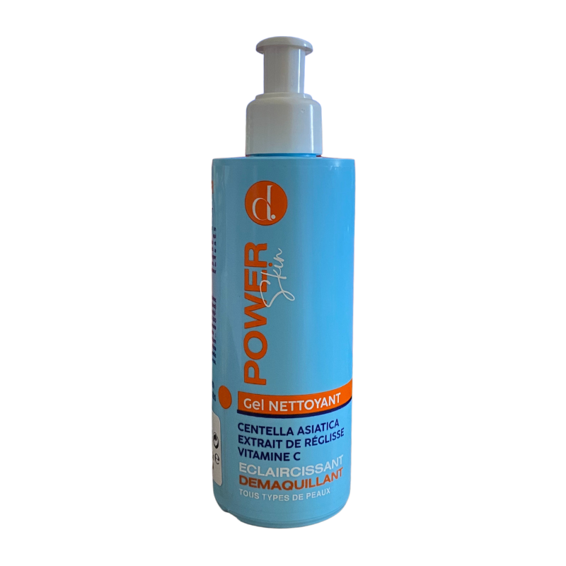 ODA POWER SKIN GEL NETTOYANT ECLAIRCISSANT 200ML PHARMASHOP