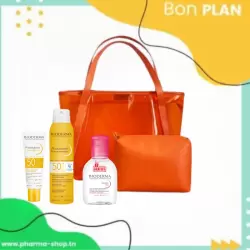 BIODERMA SAC PHOTODERM BRUME INVISIBLE SPF50+ 150ML+AQUAFLUIDE INVISIBLE SPF 50+ 40 ML+SENSIBIO EAU MICELLAIRE 100ML (OFFERT)
              data-full-size-image-url=