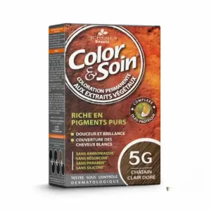 3 CHENES COLOR & SOIN COLORATION CHATAIN CLAIR DORE 5G PHARMASHOP