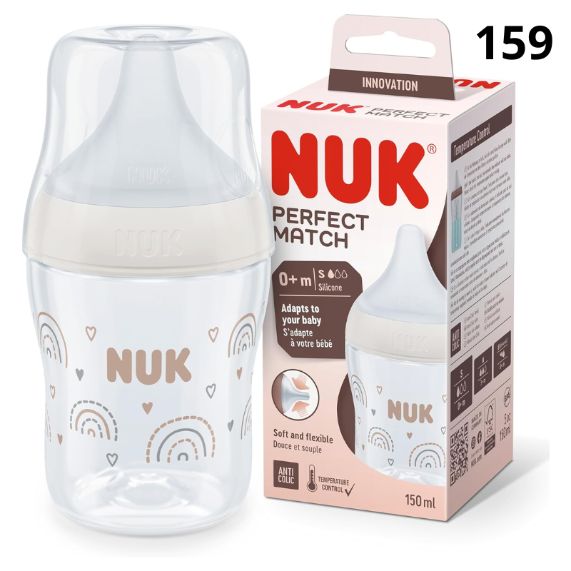 NUK PERFECT MATCH BIBERON ANTI COLIC 0M+ 150ML