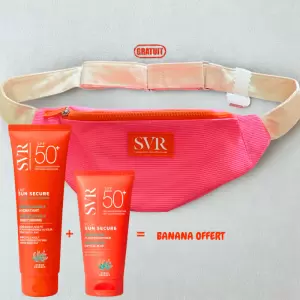 SVR TROUSSE BANANA SUN SECURE BLUR + LAIT SPF50+ 250ML PHARMASHOP