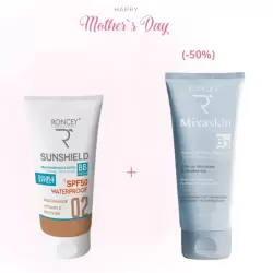 RONCEY SUNSHIELD 02 TEINTE SPF50+ WATERPROOF 50ML+MIXASKIN GEL B3 NORMALES A MIXTES 200ML (-50%)
              data-full-size-image-url=