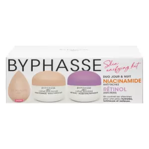 BYPHASSE KIT SKIN UNIFYING CREMES NIACINAMIDE ET RETINOL+BEAUTY BLENDER (OFFERT) PHARMASHOP