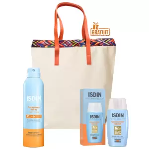 ISDIN SAC ARTISANAL+SPRAY SOLAIRE ADULTE SPF 50+ 250ML+FUSION WATER MAGIC SPF50+ 50ML PHARMASHOP