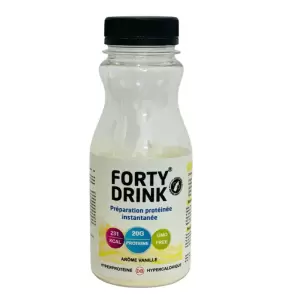 YOUNG HEALTH FORTY DRINK AROME VANILLE 49.3 GR PHARMASHOP