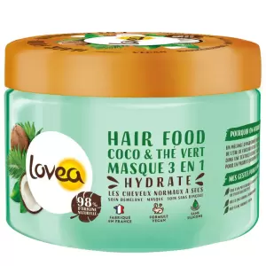 LOVEA HAIR FOOD MASQUE 3EN1 COCO ET THE VERT 390ml PHARMASHOP