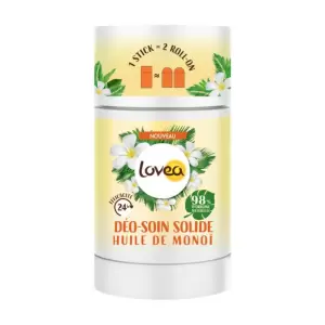 LOVEA DEODORANT SOIN SOLIDE HUILE DE MONOI 50GR pharmashop