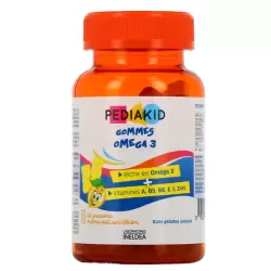 PEDIAKID GOMMES OMEGA 3 60 OURSONS pharmashop