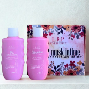 LRP COFFRET MUSK INTIME GEL ECLAIRCISSANT 100ML+GEL INTIME 100ML PHARMASHOP