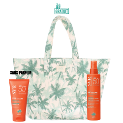 SVR SUN SECURE BLUR SANS PARFUM SPF50+ 50ML+ SPRAY HYDRATANT SPF50+ 200ML+SAC (OFFERT)