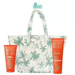 SVR SUN SECURE BLUR TEINTE SPF50+ 50ML+LAIT HYDRATANT INVISIBLE SPF50+ 250ML+SAC (OFFERT) PHARMASHOP