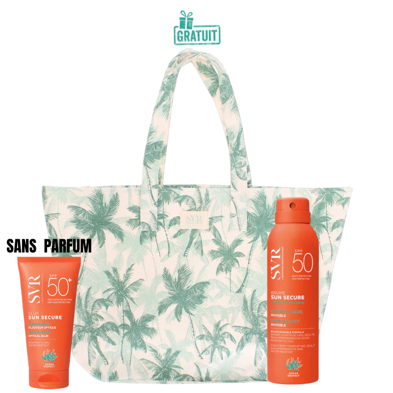 SVR SUN SECURE BLUR SANS PARFUM SPF50+ 50ML+SECURE BRUME SPF50+ 200ML+SAC (OFFERT) PHARMASHOP SVR SUN SECURE BLUR SANS PARFUM SPF50+ 50ML+SECURE BRUME SPF50+ 200ML+SAC (OFFERT) PHARMASHOP